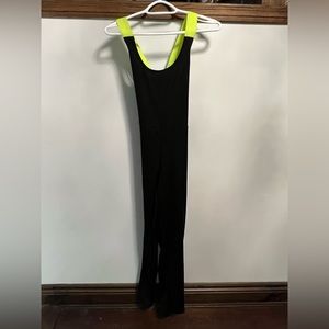 Romper workout one-piece, size L